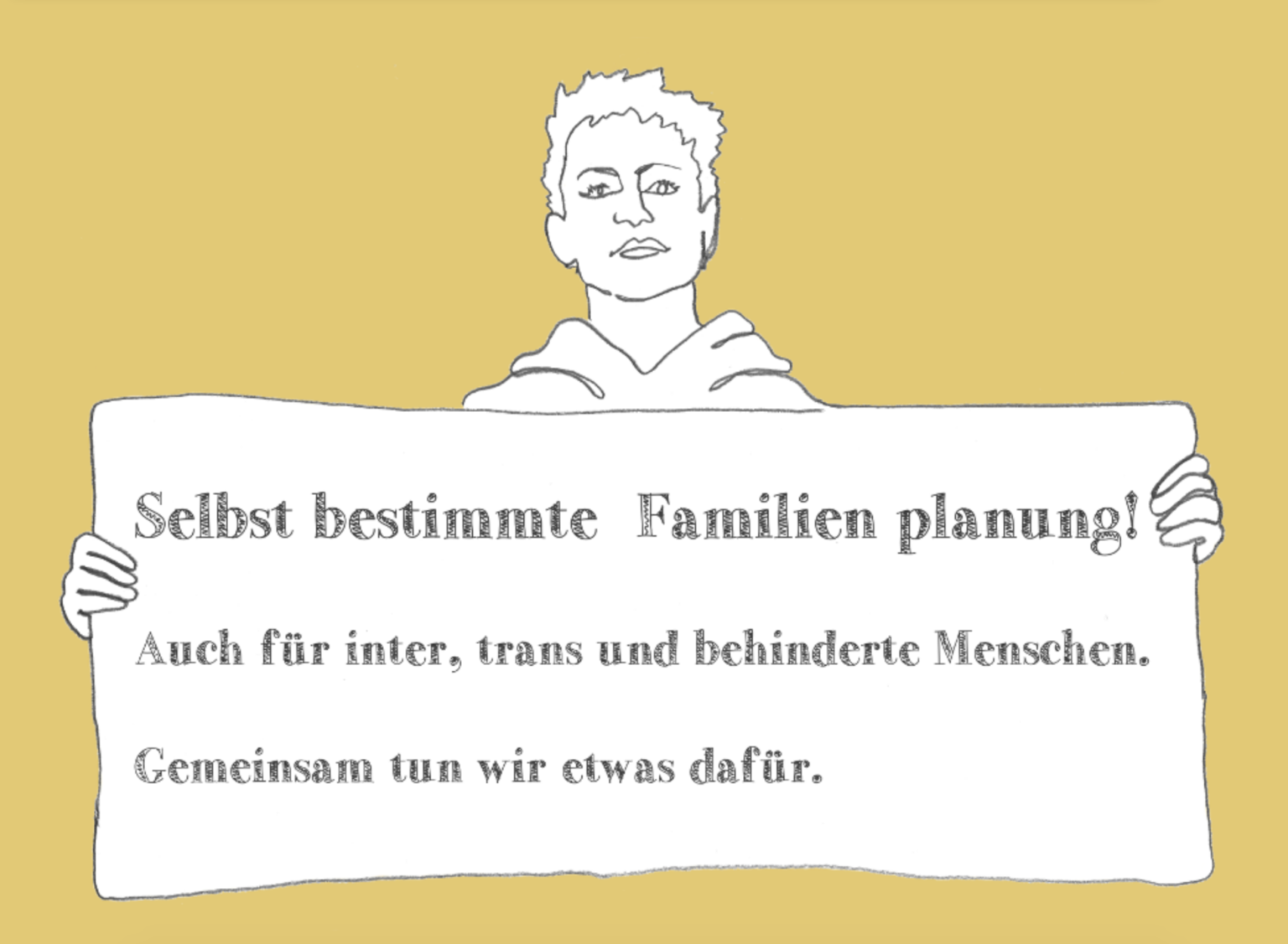 Broschüre über Selbstbestimmte Familienplanung  Familia*Futura